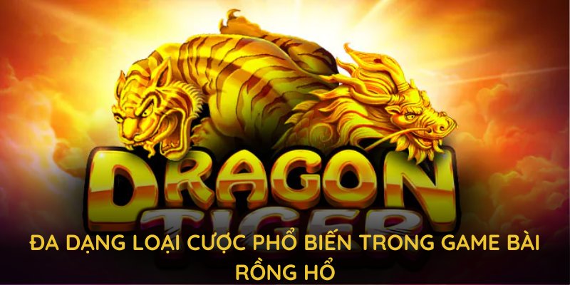 Có đa dạng loại cược trong game bài Rồng Hổ
